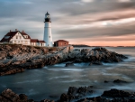 Lighthouse at Portland, Maine