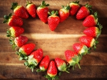 Strawberry heart
