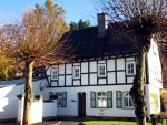 Typical house in Sauerland Germany