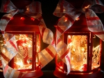 Two Christmas Lanterns