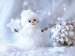 Cute snowman