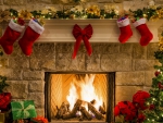 Christmas Fireplace