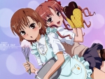 Misaka and Kuruko