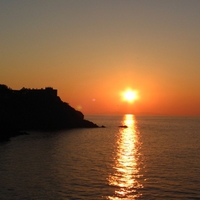 Sunset on Portoferraio, Isola d'Elba, Italy