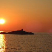 Sunset on Portoferraio, Isola d'Elba, Italy