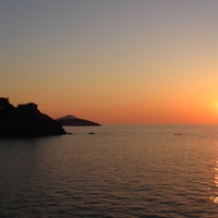 Sunset on Portoferraio, Isola d'Elba, Italy