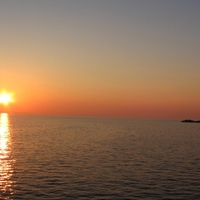 Sunset on Portoferraio, Isola d'Elba, Italy