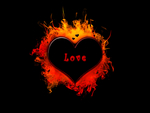 Firey Love Heart