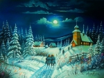 Winter evening