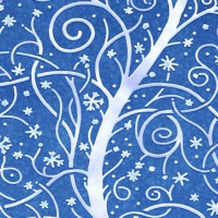 Winter Tree Abstract