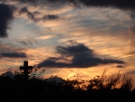 Sunset cross