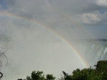 rainbows at the  Falls