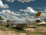 Rest for an Old Warbird North American F 86 Sabre