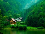 cabins on the lakeside transylvania