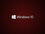 Windows 10 Red Carbon