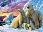 Polar Bear Family