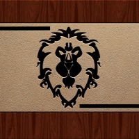 Alliance emblem in relief