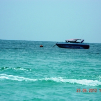 Empty Ship in Coral Island