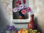 Alcove with Flowers