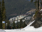 A view of the Chateau Whistler