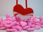 Pink hearts