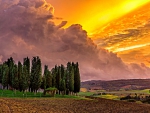 Tuscan skies_(Italy)