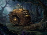 Steampunk Snail