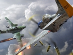 War Art - World War II Dog Fight