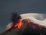 Volcano eruption
