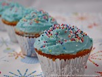 cupcake blue
