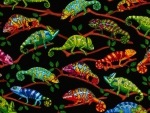 COLORFUL LIZARDS