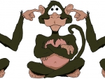 Monkey see,Speak and Hear no Evil