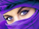 Woman in Purple
