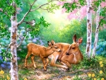 Deer of Spring