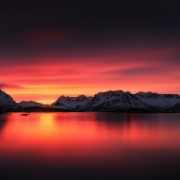 * Beautiful sunset *