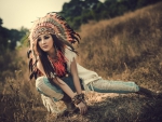 Native american headdress