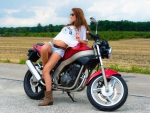 Motorcycle Girl