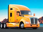 Yellow Kenworth