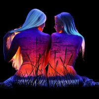 'Blacklight art'.....