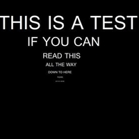 If you can... Just go away