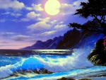 Moonlight on the Coast