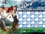 April calendar