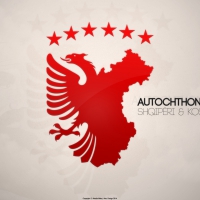 Autochthonous wallpaper Albania