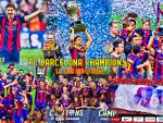 FC BARCELONA CHAMPIONS LA LIGA 2014 - 2015