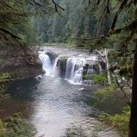 Twin Falls at Mt. St. Helens