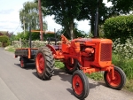 Orange Tractor