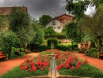 Beautiful garden in Schmalkalden Germany