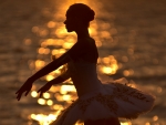 *Ballerina at sunset*
