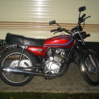 old bike throw back of my old motorbikes