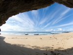 Beach cave